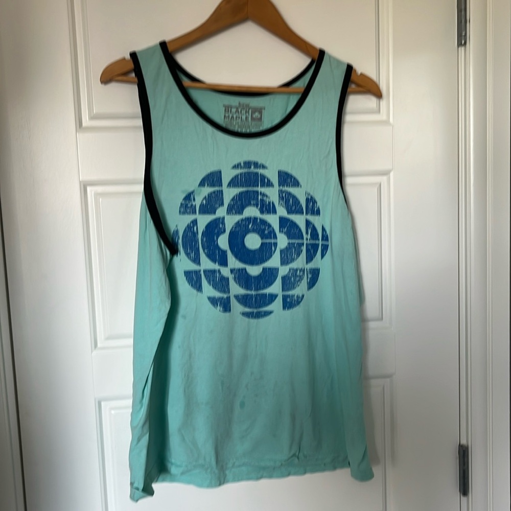 Large CBC tank top. Distressed vintage.